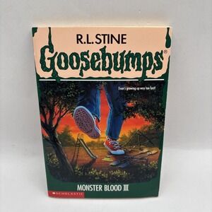 Like New 1st print Goosebumps #29 Monster Blood III 3‎ ~ R.L. Stine